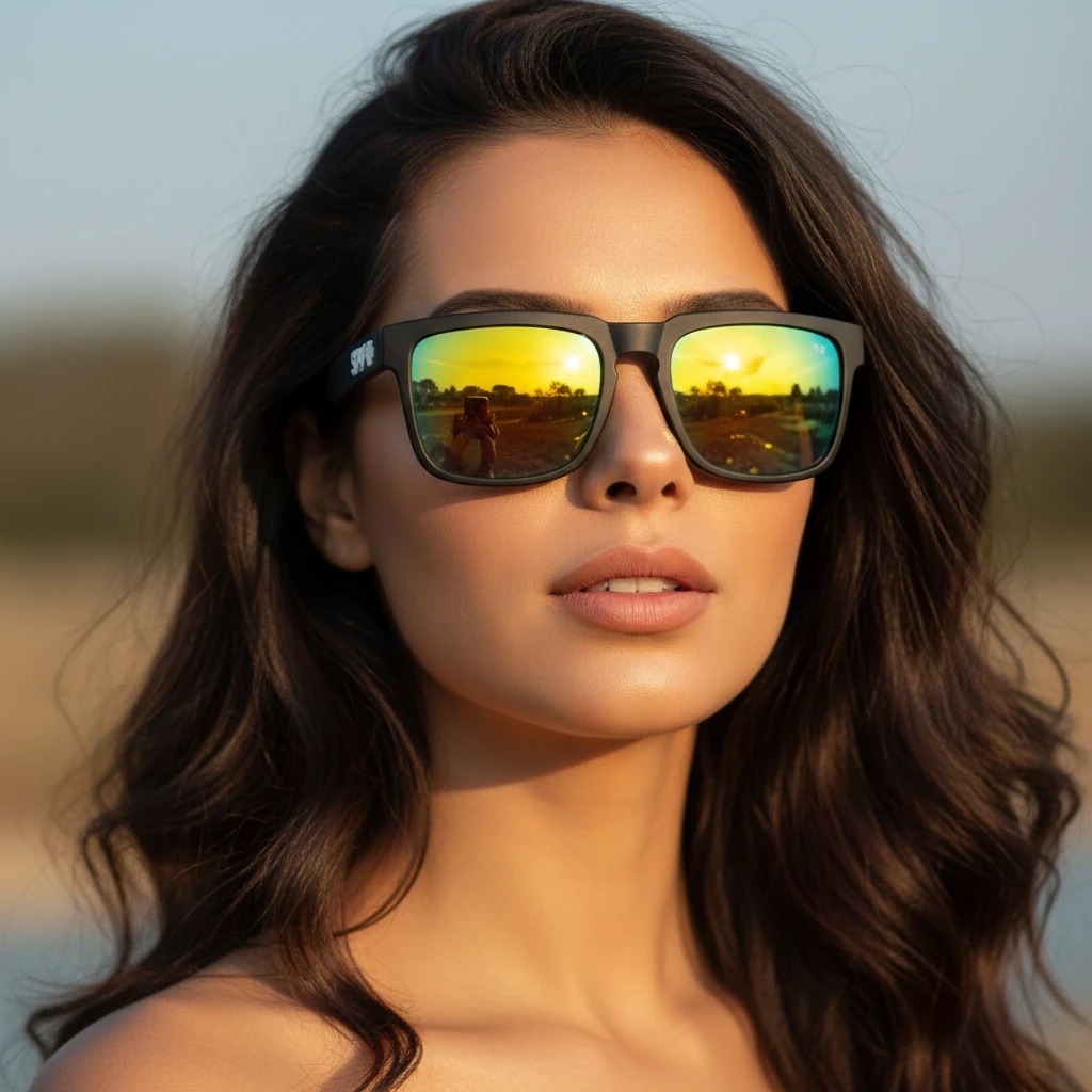  عینک آفتابی لنز آینه‌ای 1532 طرح جایزه سه تا بخر سه تا ببر 