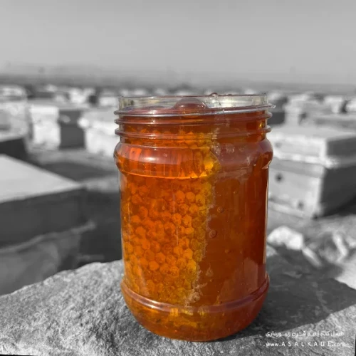 عسل اسطوخدوس موم دار ارگانیک