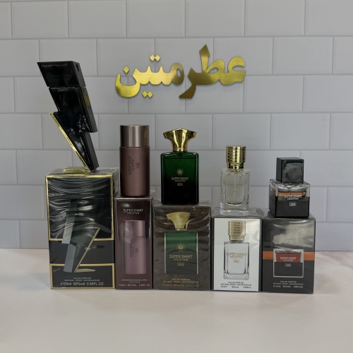 پک عطر مینی مردانه ۵ عددی شرکت سوپر اسمارت 125 میل